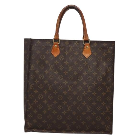 LOUIS VUITTON Monogram Sac Plat Hand Bag M51140 - Picture 2 of 16